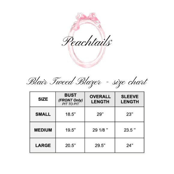 🎀 Blair Tweed Blazer - Picture 4 of 4